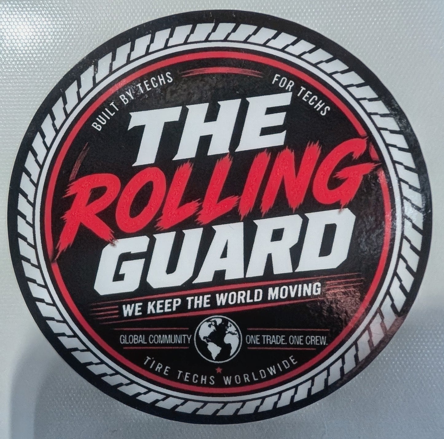TRG Vinyl Sticker 3" X 3"