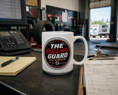 TRG "Ever Since You Put On My Tires" 15 oz Mug