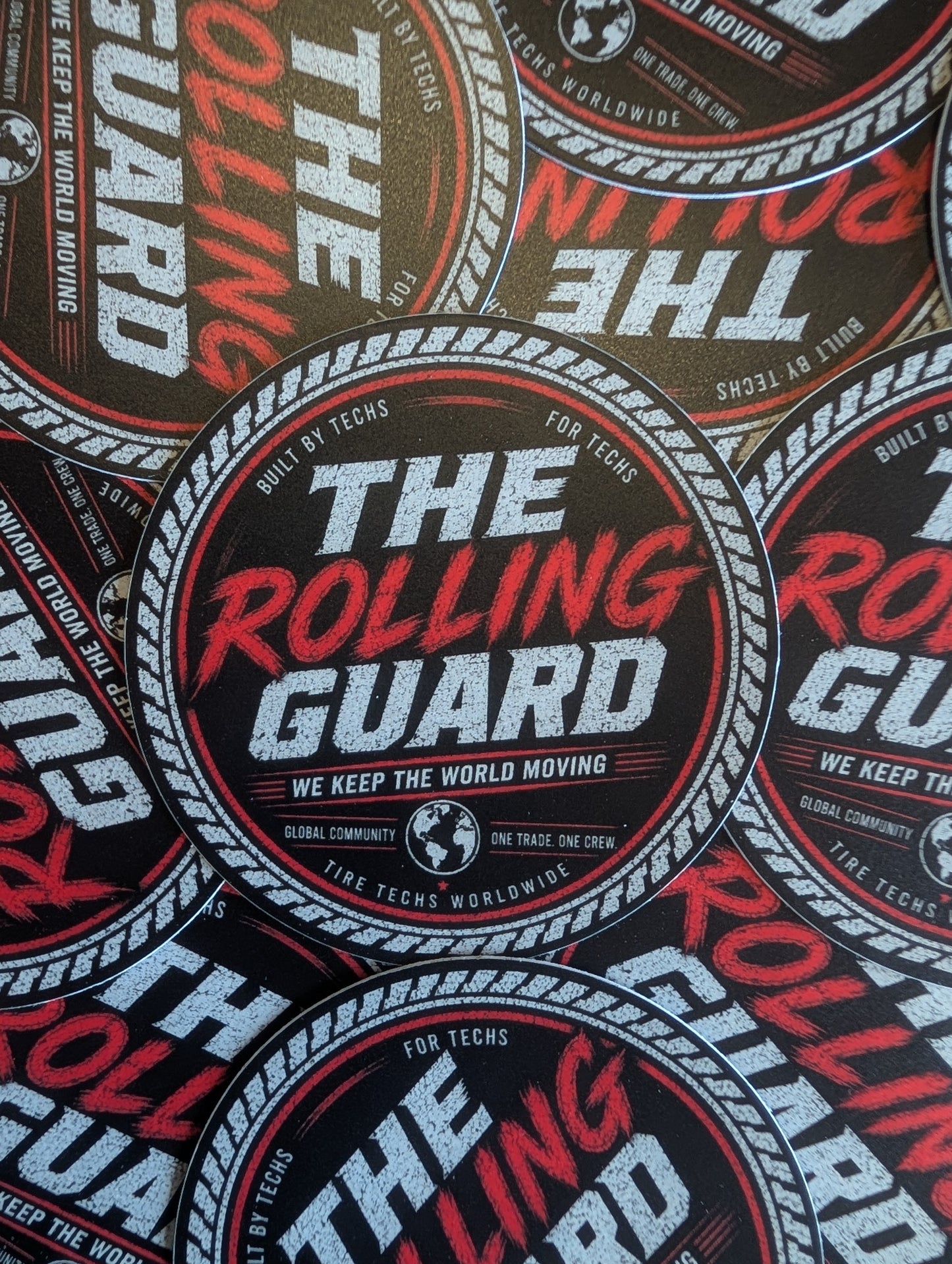 TRG Vinyl Sticker 3" X 3"