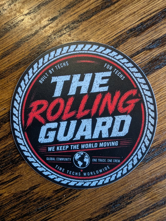 TRG Vinyl Sticker 3" X 3"